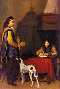 Gerard Ter Borch The Dispatch oil painting
